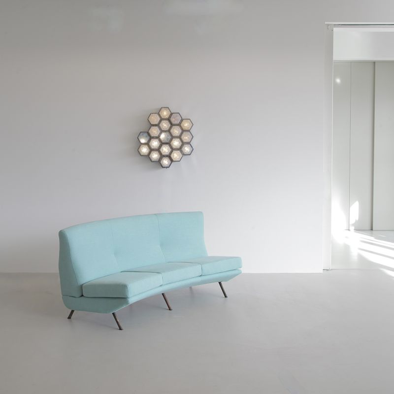 Large Illuminated Wall Sculpture by POLIARTE Verona, 1970s