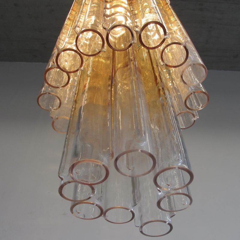 Large Original Chandelier by VENINI, Italy 1960's