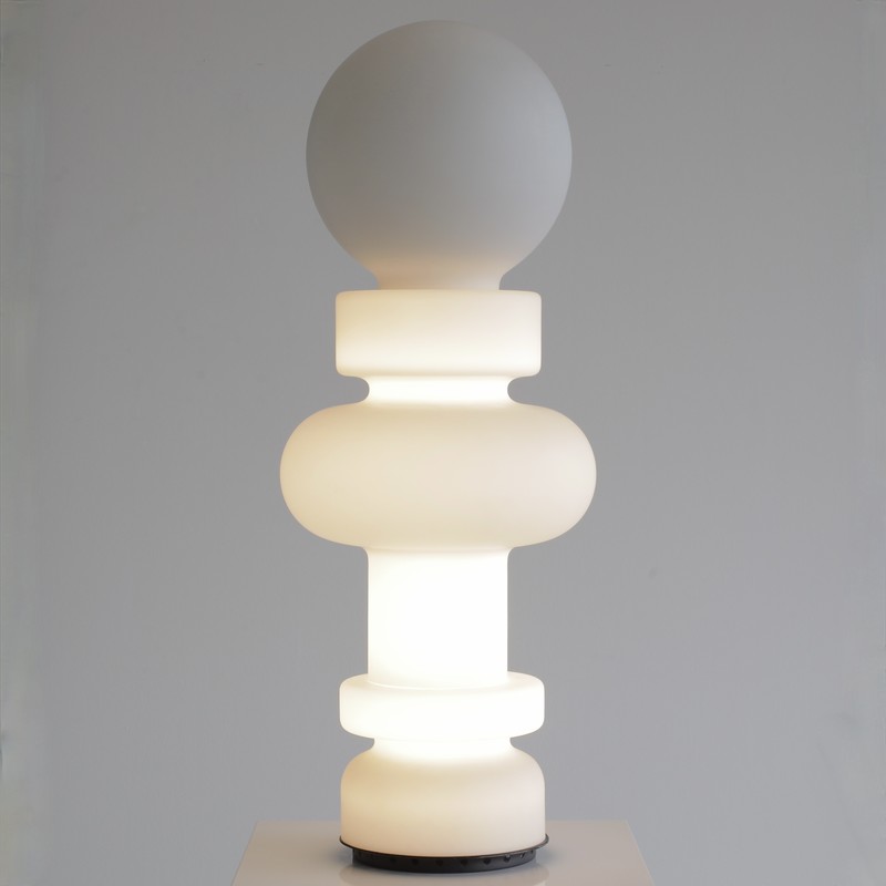 Large Original EARLY Lamp (2049 RE) by Bobo PICCOLI, FONTANA ARTE 1968