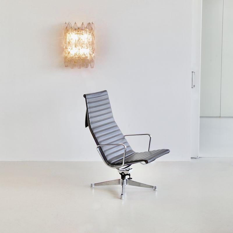 Large Poliedri Glass Wall Sconce by VENINI, 1960's