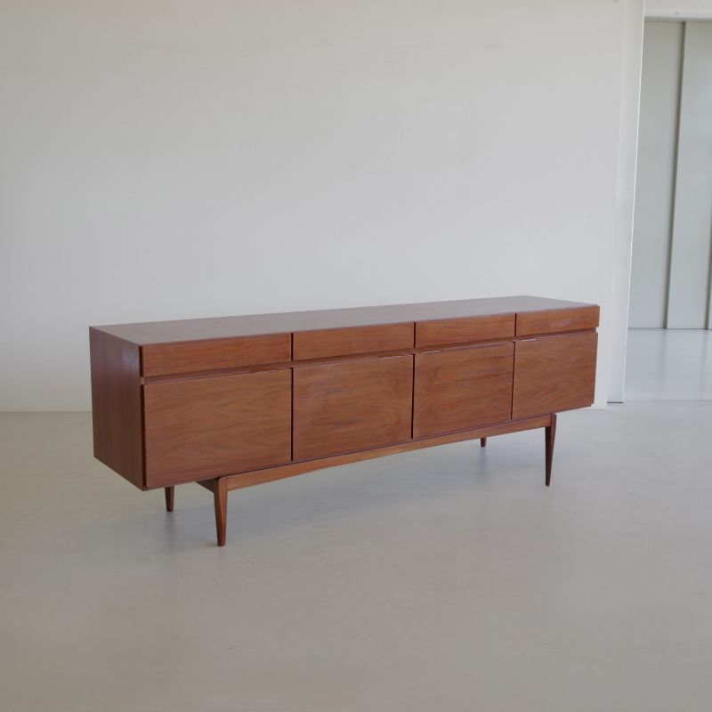 Large Teak Sideboard FA66 by Ib KOFOLD LARSEN, Denmark 1966