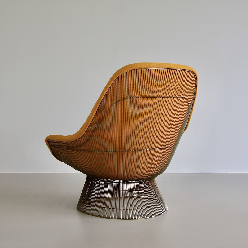 Lounge Chair and Footstool by Warren PLATNER