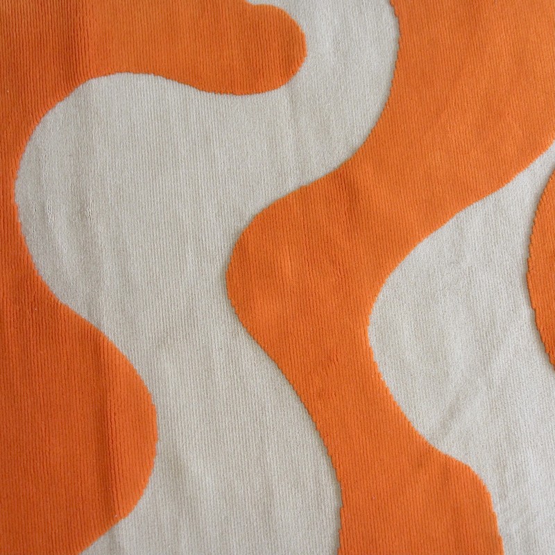 Mid-Century Rug designed by Carlo HAUNER for Minorca Tessuti, 1960s