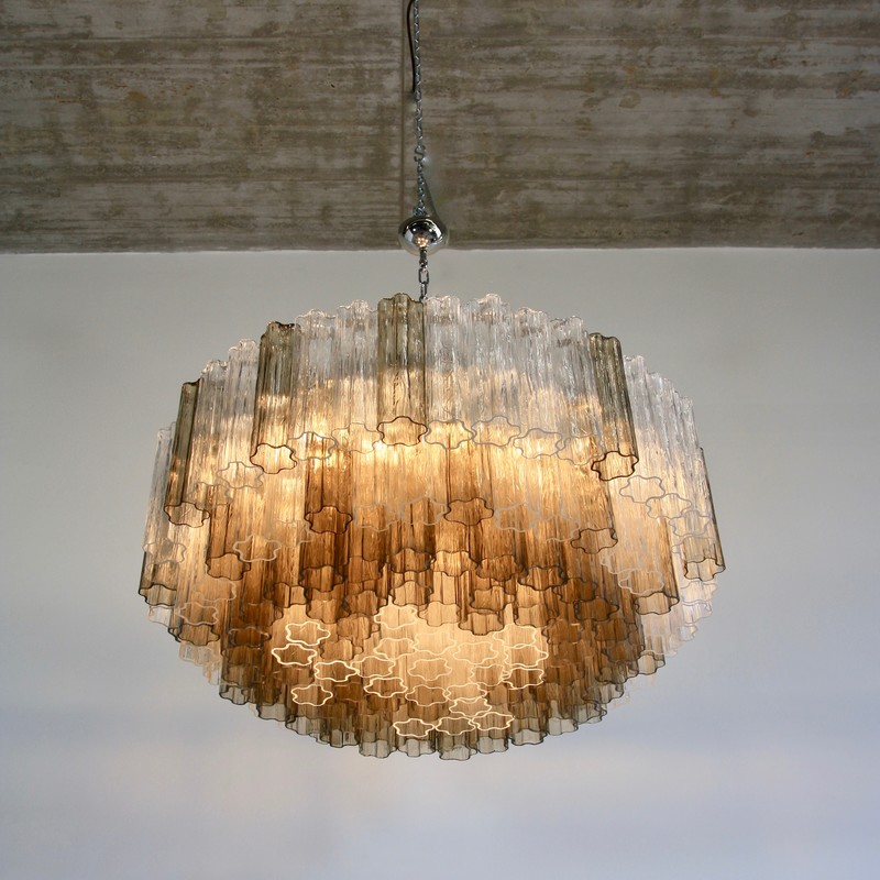 Murano Glass Chandelier (Tronchi), Italy