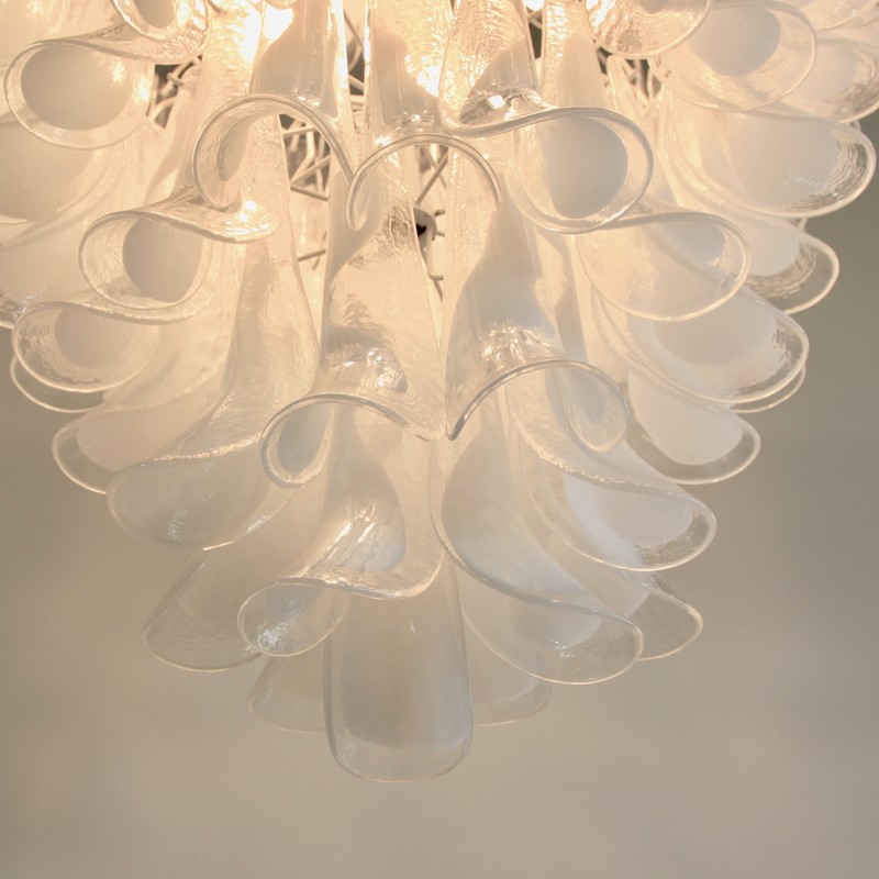 MURANO Glass Saddle Form Chandelier (seven layers)