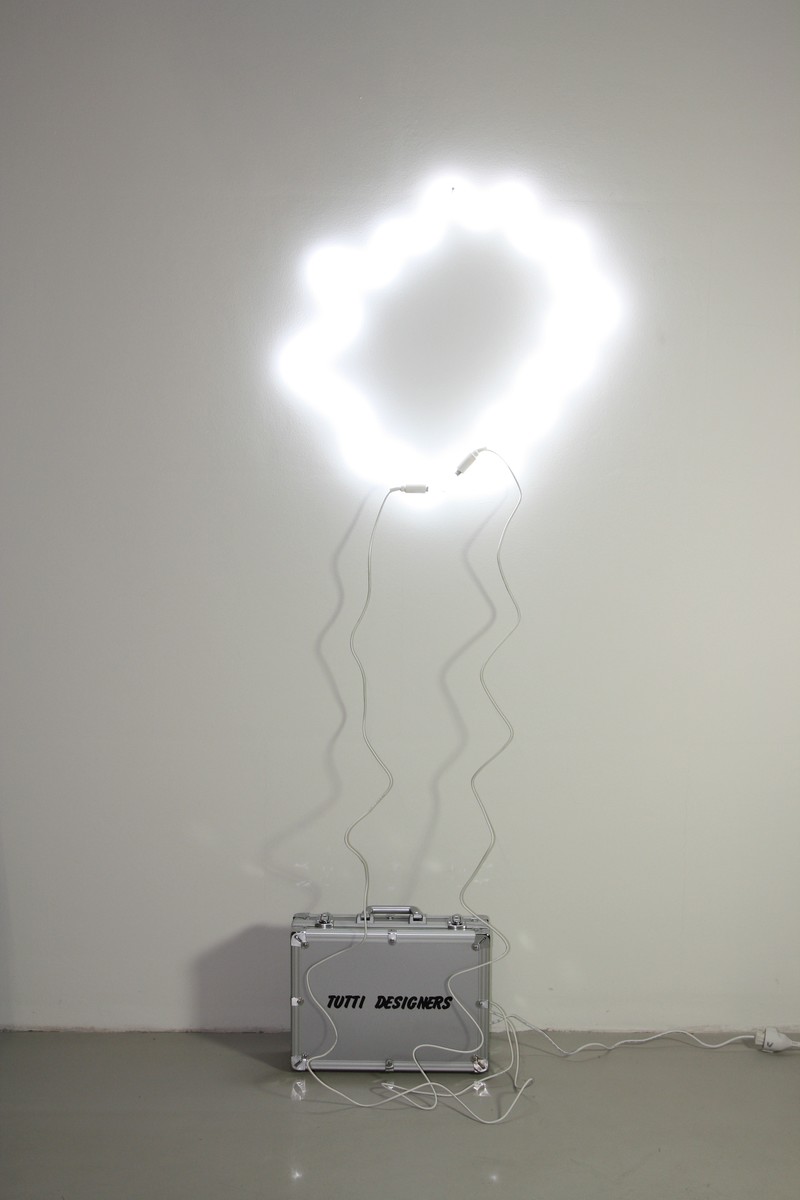 Neon Installation by Michelangelo PISTOLETTO