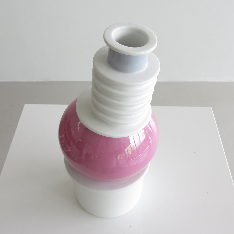 The NILO Ceramic Vase by SOTTSASS