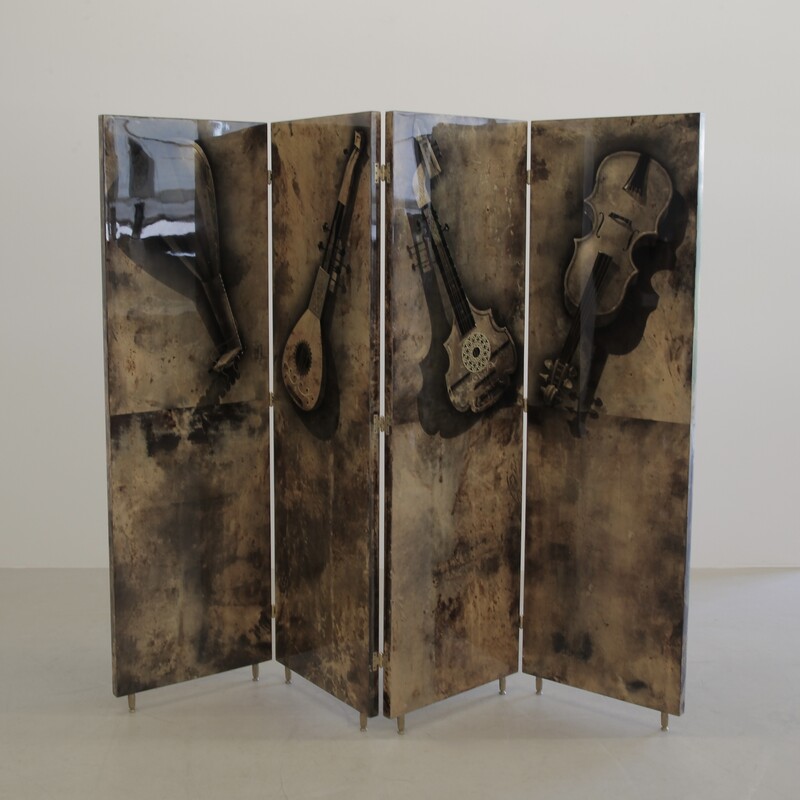 Original Folding Screen by Aldo TURA, Italy 1960s