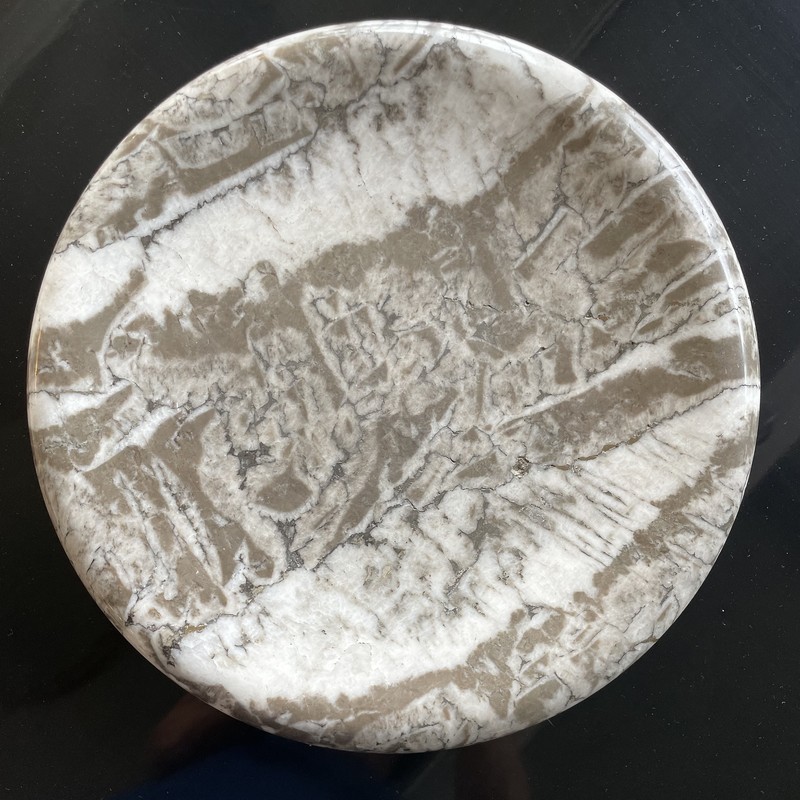 Original Round Dining Table by Angelo MANGIAROTTI for Sorgente dei Mobili, 1975.