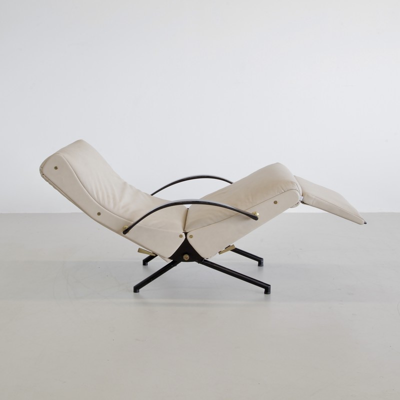 P40 Osvaldo BORSANI, (Leather) Reclining Lounge Chair