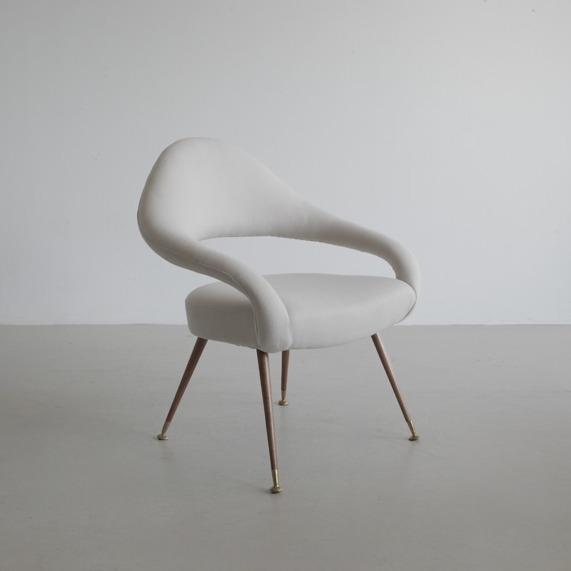 Pair of Armchairs designed by Gastone RINALDI for RIMA, 1950s