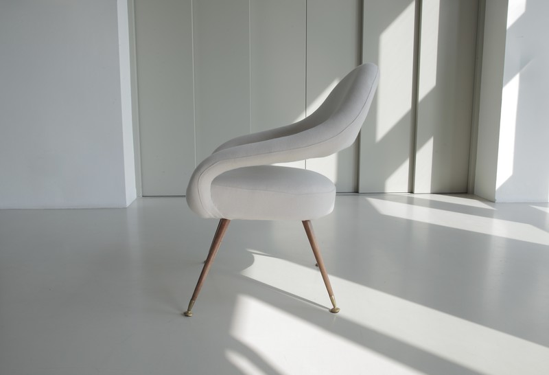 Pair of Armchairs designed by Gastone RINALDI for RIMA, 1950s