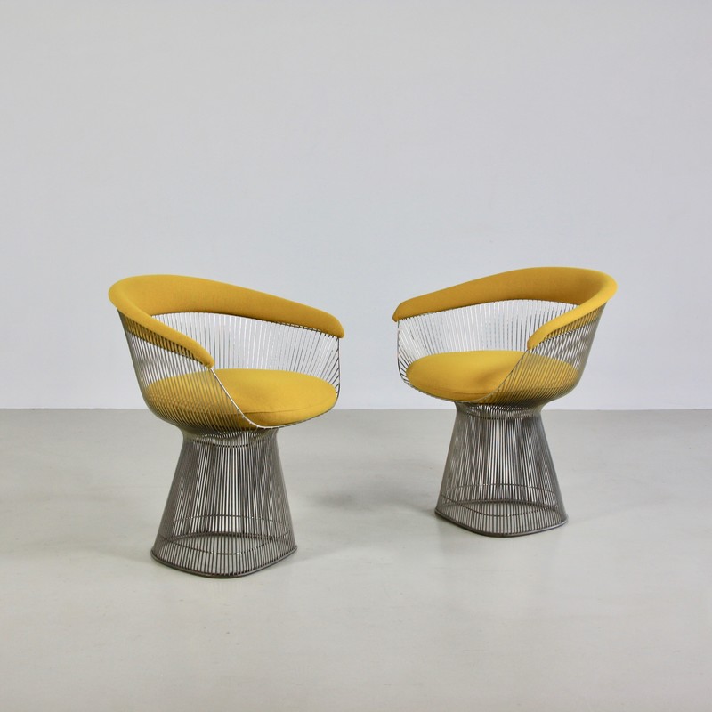 Pair of  Armchairs by Warren PLATNER, Knoll International