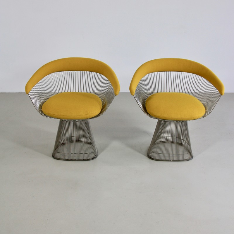 Pair of Armchairs by Warren PLATNER, Knoll International