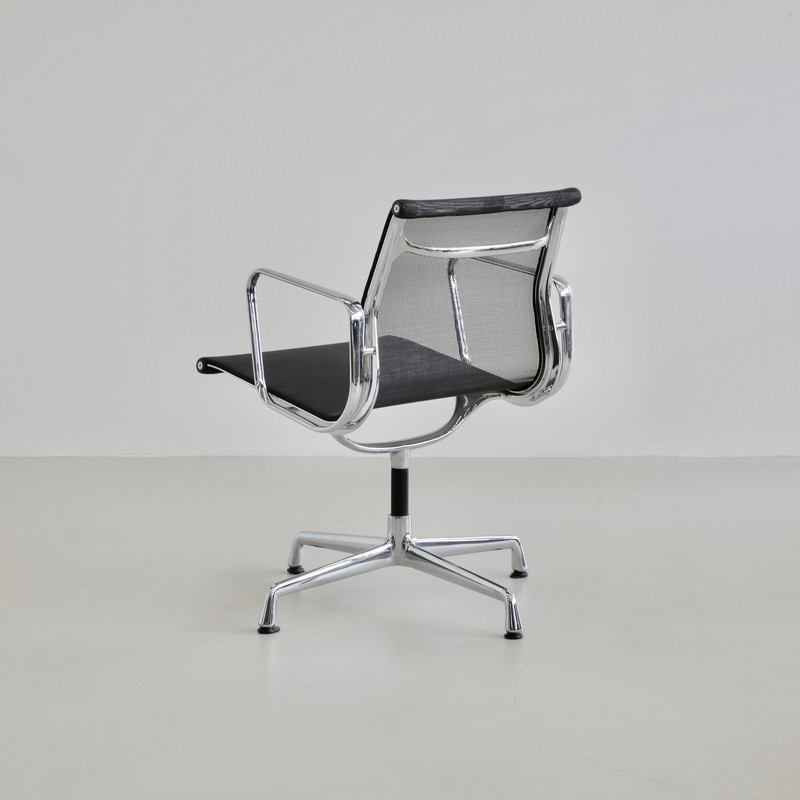 PAIR of Charles & Ray EAMES Aluminium Office Chairs (EA108)