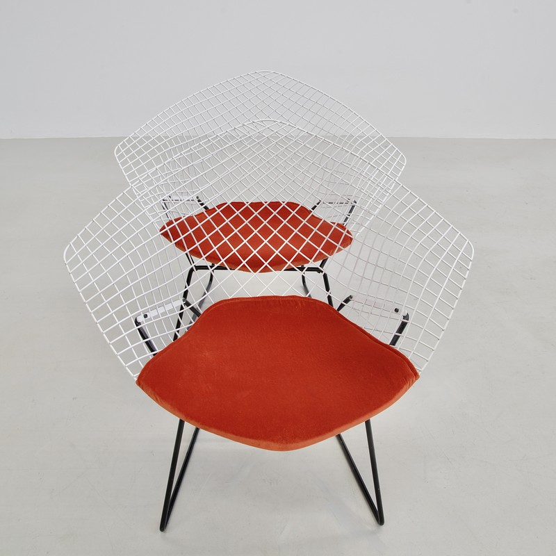 PAIR of Diamond Chairs by Harry BERTOIA, KNOLL INTERNATIONAL
