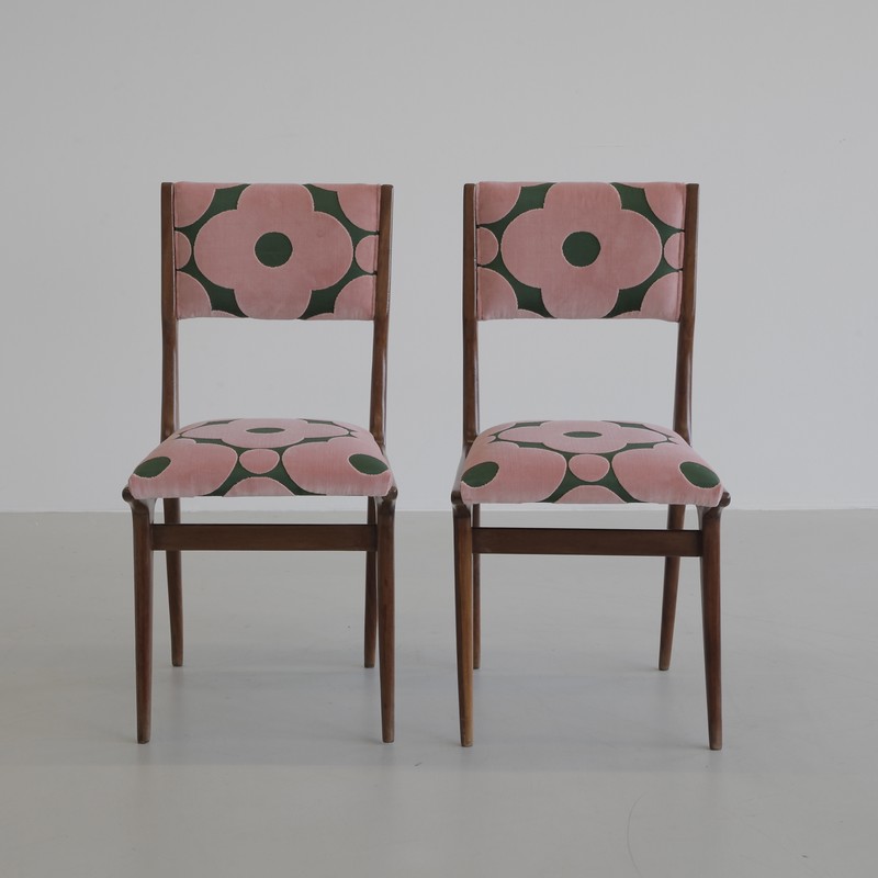 PAIR of Dining Chairs, Italy 1950