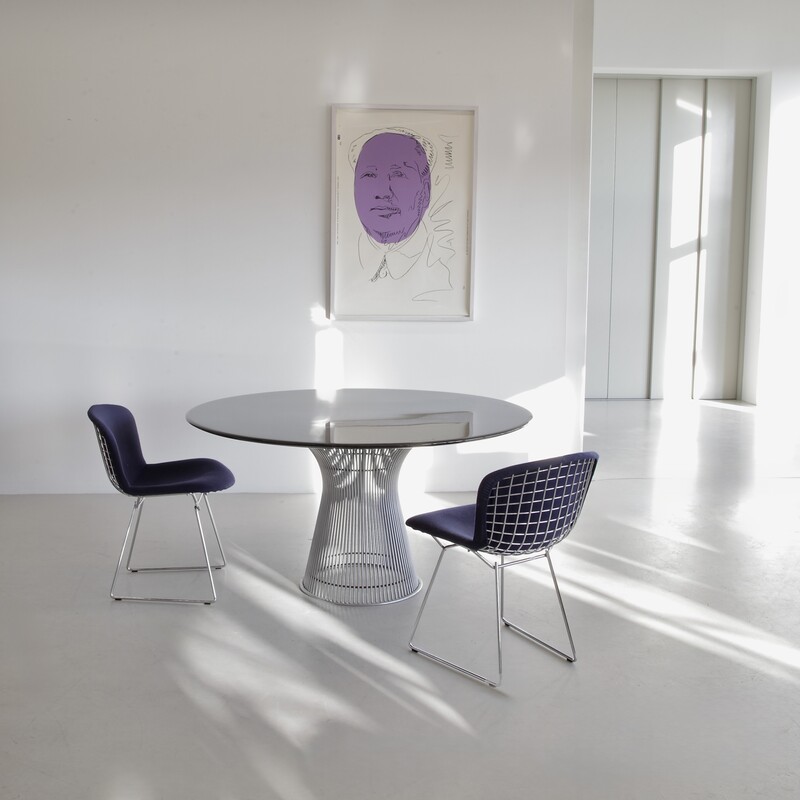 Pair of Harry BERTOIA chairs (mod. 420), Knoll International