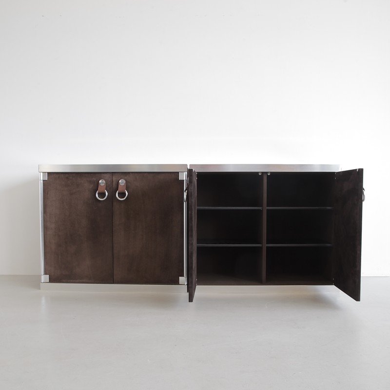 PAIR of Maison HERMES Cabinets by Guido Faleschini, 1970s 