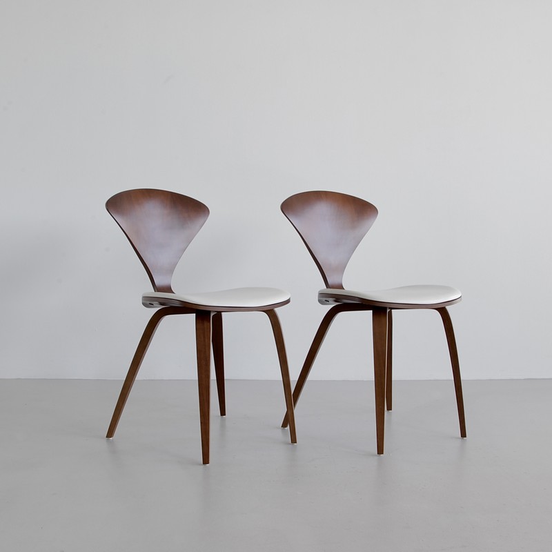 PAIR of Norman CHERNER Side Chairs