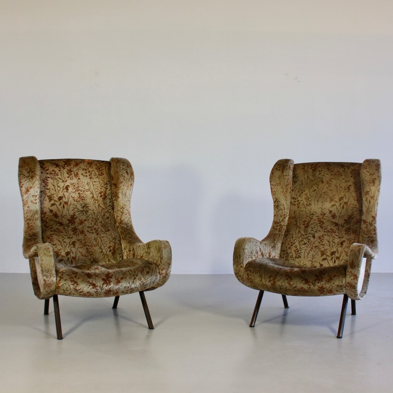 Pair of original SENOIR Armchairs by Marco ZANUSO, Arflex