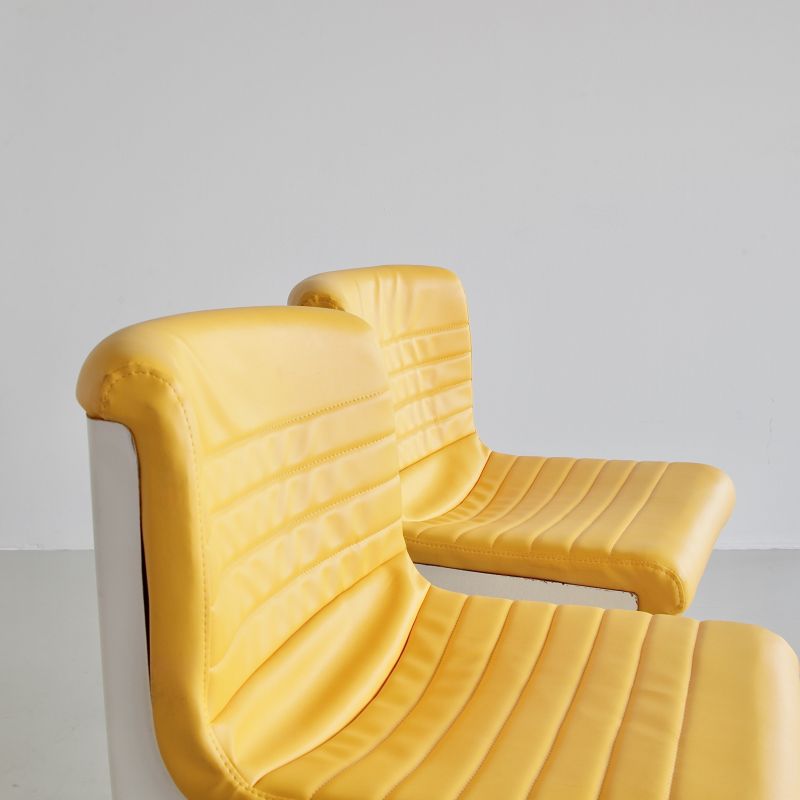 Pair of PROGRESS Office Chairs by Ettore SOTTSASS & Hans von KLIER, 1969