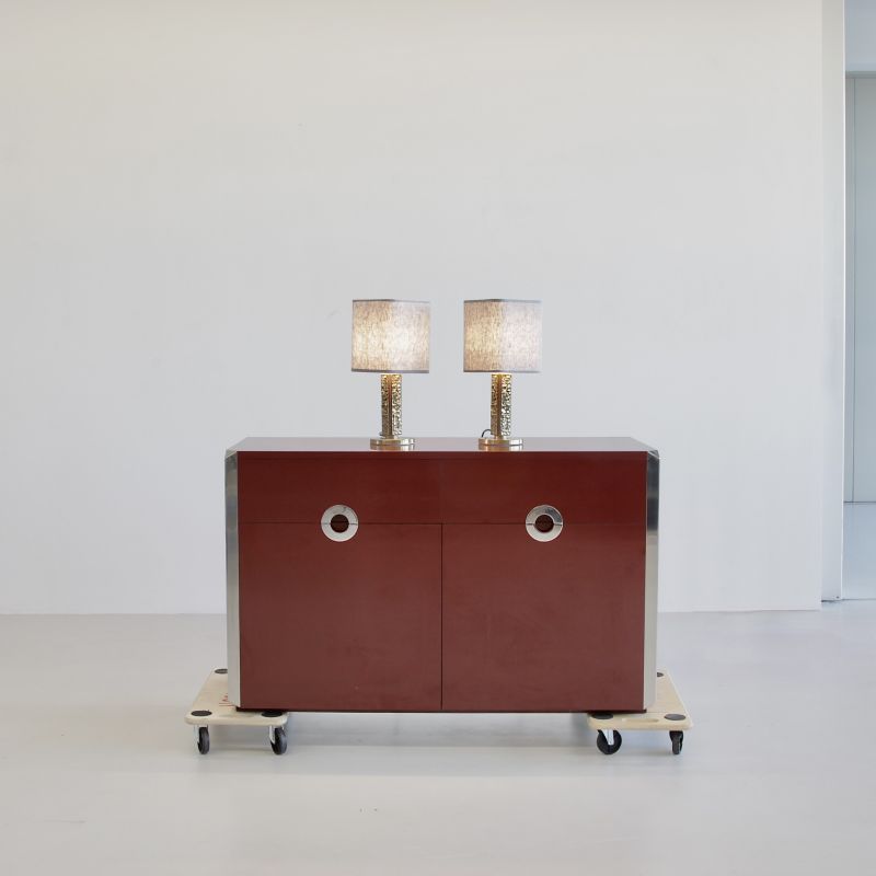 PAIR of Table Lamps by Angelo BROTTO, 1970s