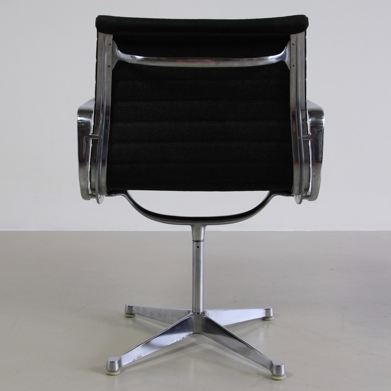 PAIR of Very Early EAMES Aluminium Chairs, 1950