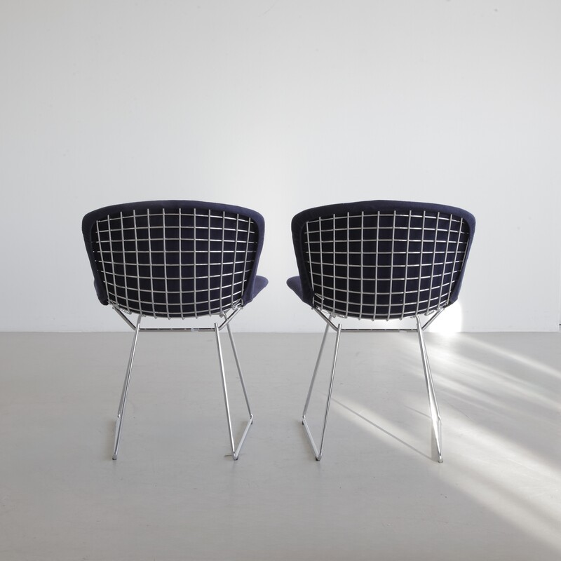 Pair of vintage Harry BERTOIA chairs (mod. 420), Knoll International