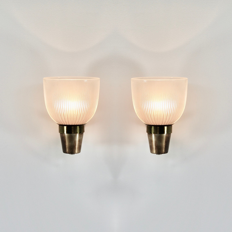 PAIR of Vintage Wall Sconces by Ignazio GARDELLA