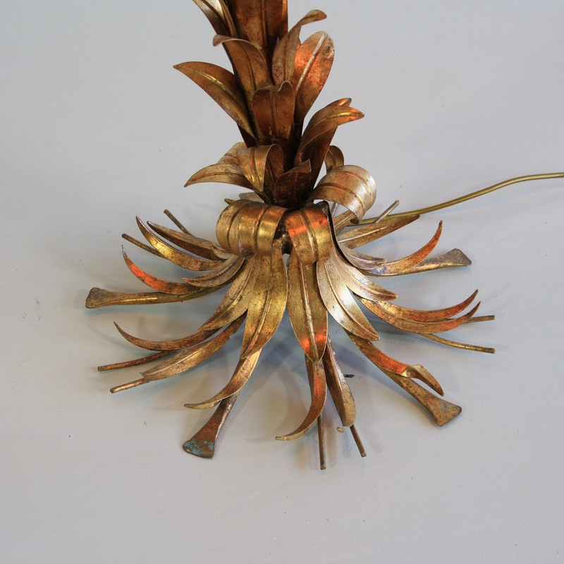Palm Lamp by Hans KÖGEL. bottom stem