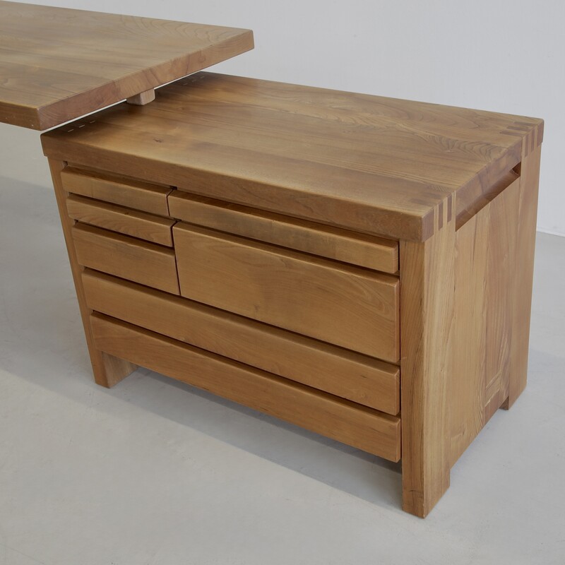 Pierre Chapo B19 E Desk, signed and dated 1975