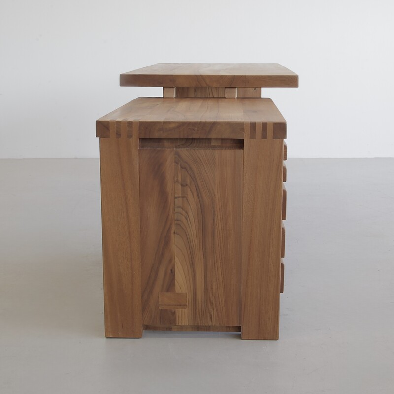 Pierre Chapo B19 E Desk, signed and dated 1975