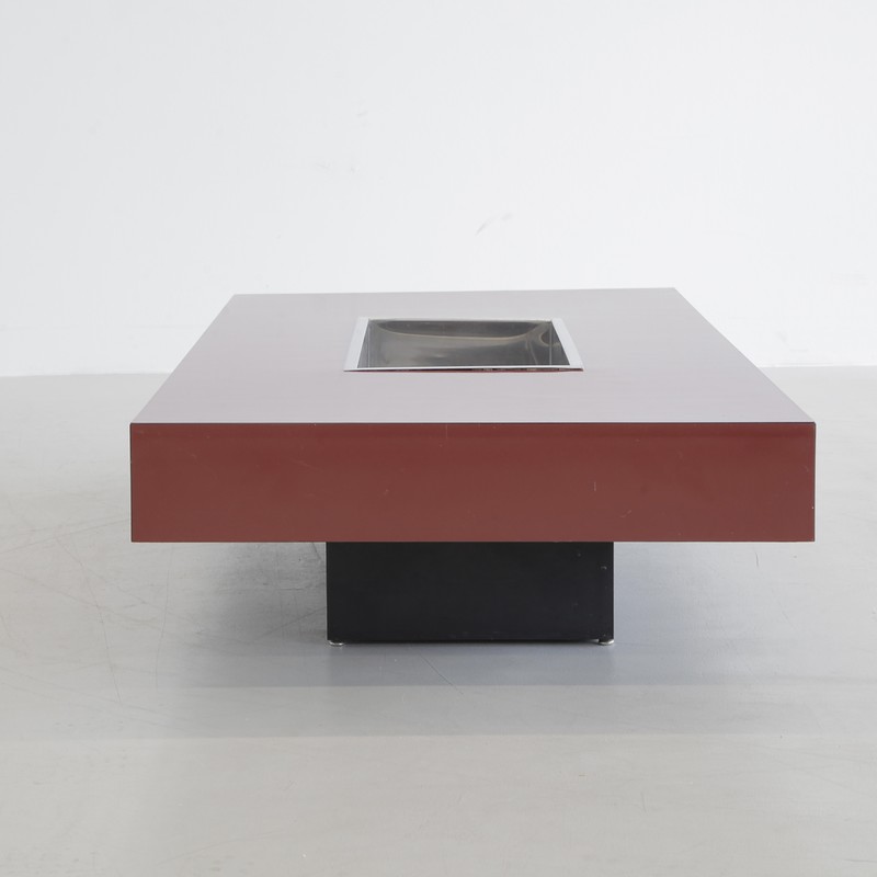 Red Coffee Table by Willy RIZZO for Willy RIZZO, 2016