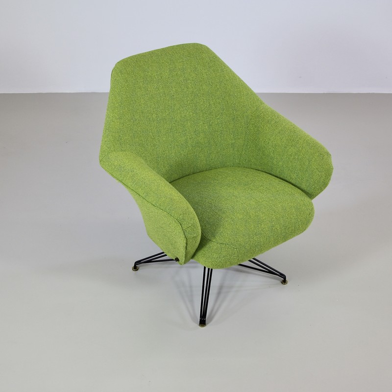 Rotating Armchair by Osvaldo BORSANI, TECNO