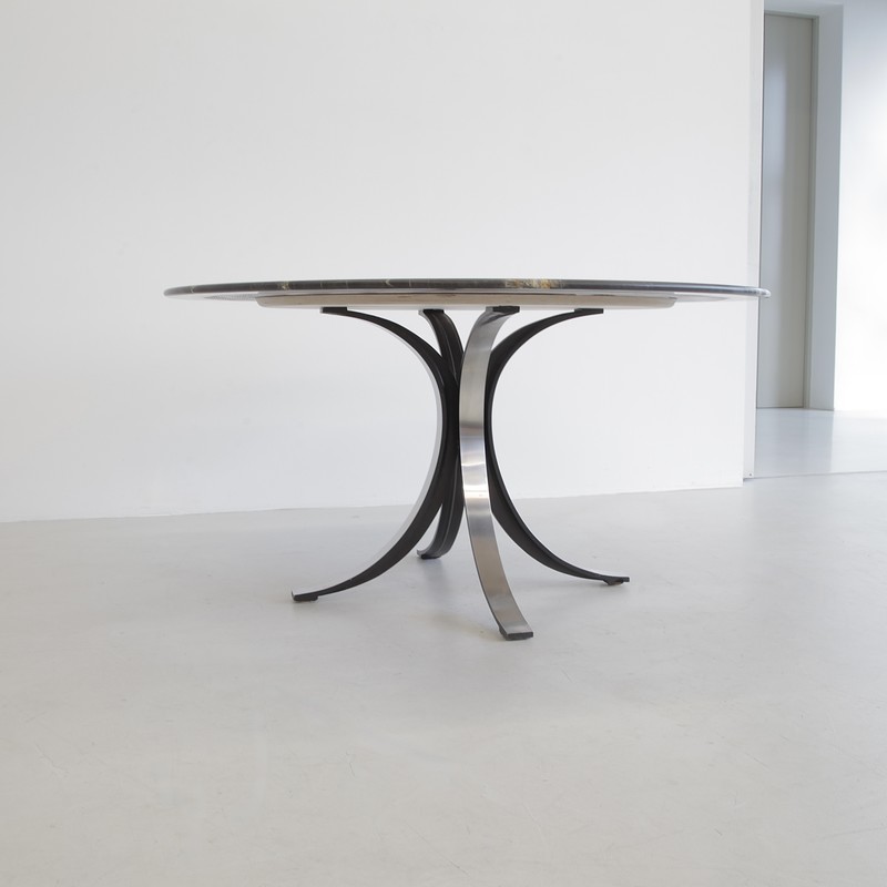 Round MARBLE Dining Table by Osvaldo BORSANI & Eugenio GERLI, 1963/64