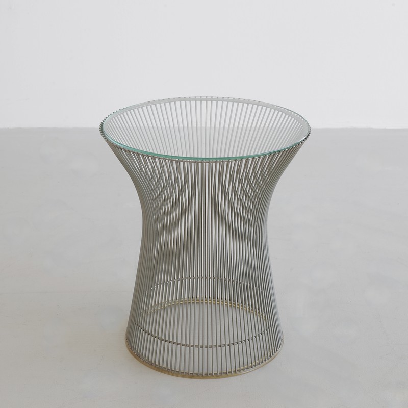 Side Table by Warren PLATNER for Knoll International, 1980s