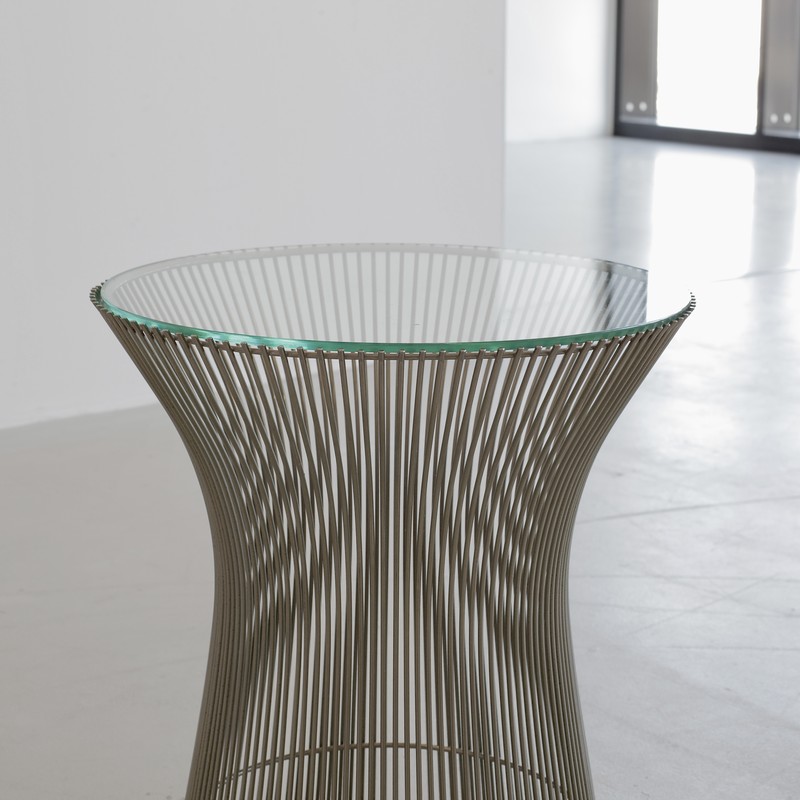 Side Table by Warren PLATNER for Knoll International, 1980s