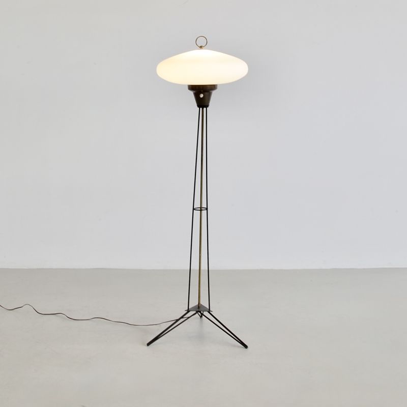 STILNOVO Fllor Lamp, Italy 1950s