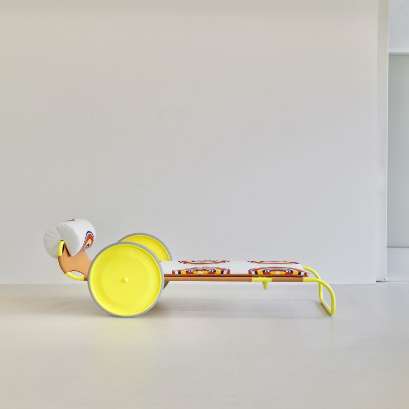 Sun Lounger by Gae AULENTI- spaceandchrome.com