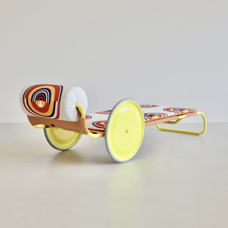 Sun Lounger by Gae AULENTI- spaceandchrome.com