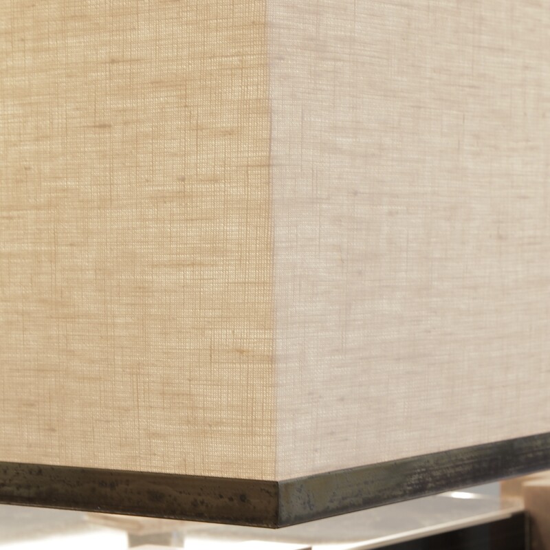 Table Lamp by Romeo REGA, 1970s, SIGNED