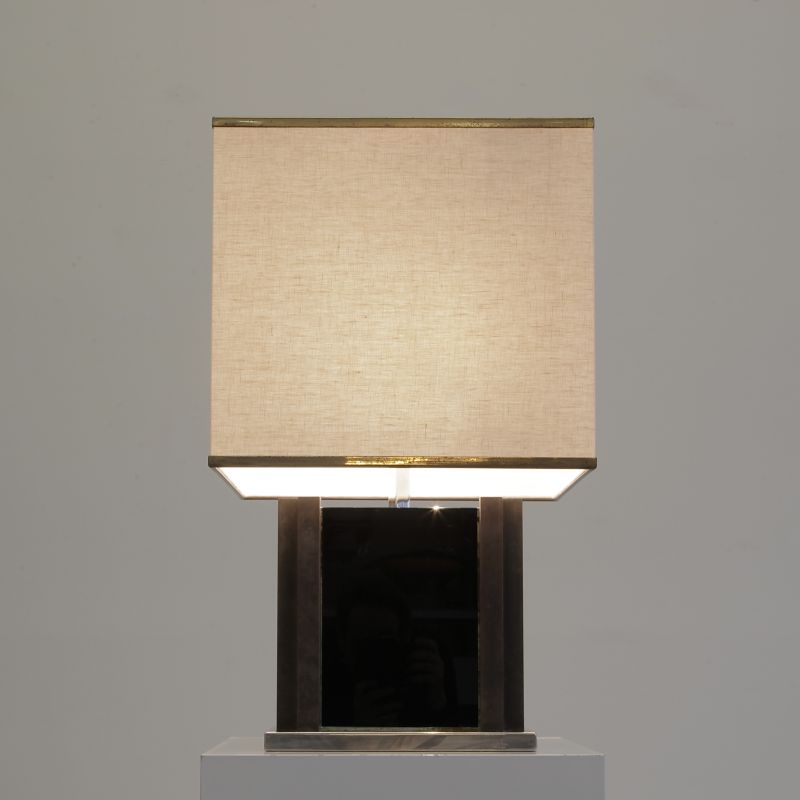 Table Lamp by Romeo REGA, 1970s, SIGNED