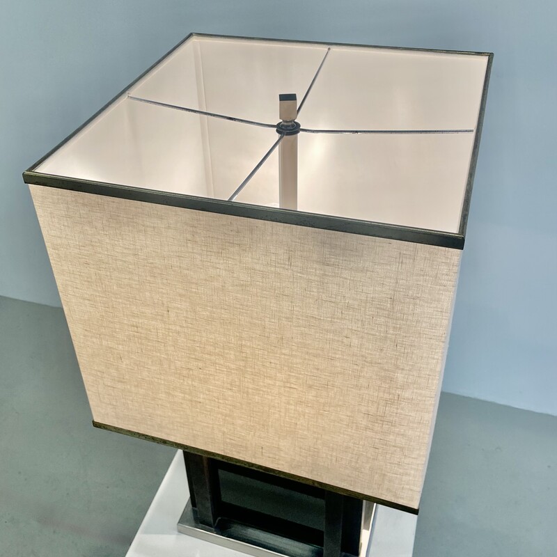 Table Lamp by Romeo REGA, 1970s, SIGNED