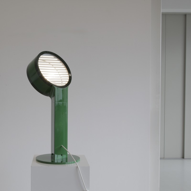 TAMBURO Small Floor/ Table Lamp by Afra & Tobia SCARPA, 1973