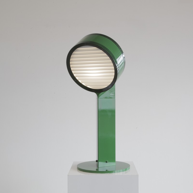TAMBURO Small Floor/ Table Lamp by Afra & Tobia SCARPA, 1973