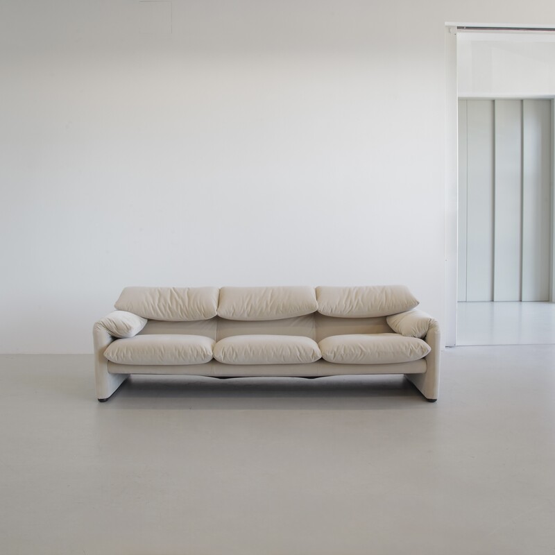 Three-Seat Sofa by Vico MAGISTRETTI for CASSINA 1973