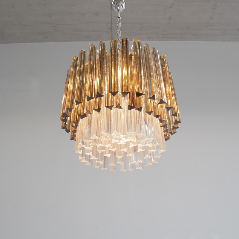 Trilobi Glass Chandelier, MURANO