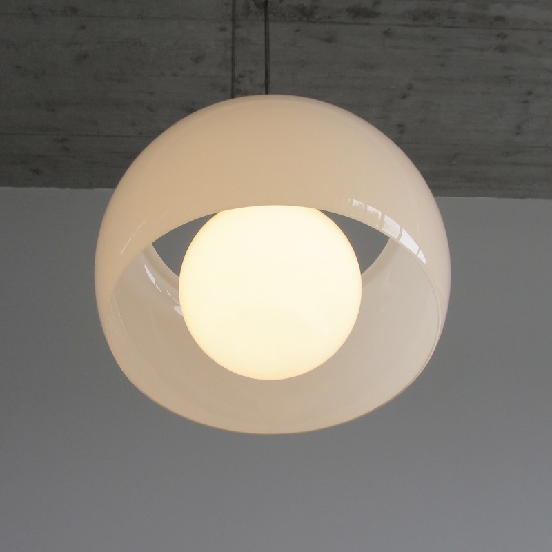 XL OMEGA Hanging Lamp by Vico MAGISTRETTI, 1962