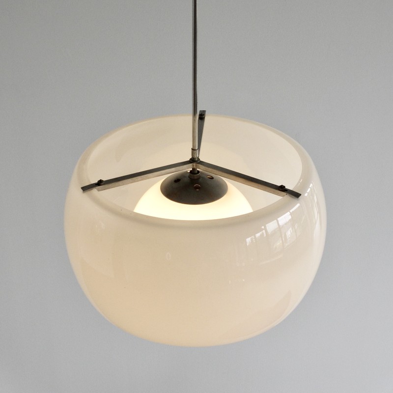 XL OMEGA Hanging Lamp by Vico MAGISTRETTI, 1962